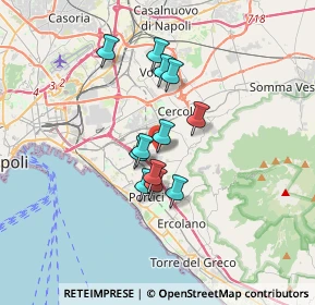 Mappa Via Buongiovanni, 80056 San Giorgio a Cremano NA, Italia (2.6625)
