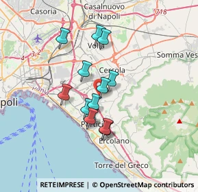 Mappa Via Buongiovanni, 80056 San Giorgio a Cremano NA, Italia (2.85308)