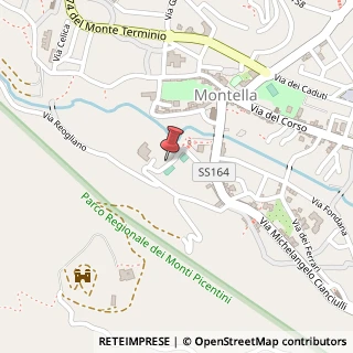 Mappa Via Ippolita Panico, 28, 83048 Montella, Avellino (Campania)