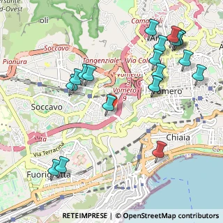 Mappa Via Piave, 80126 Napoli NA, Italia (1.322)