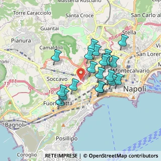 Mappa Via Piave, 80126 Napoli NA, Italia (1.549)