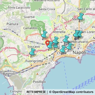 Mappa Via Piave, 80126 Napoli NA, Italia (1.84583)