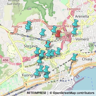 Mappa Via Ercolano Salvi, 80126 Napoli NA, Italia (0.968)