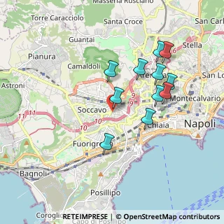 Mappa Via Ercolano Salvi, 80126 Napoli NA, Italia (1.84364)