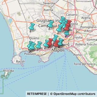 Mappa Via Ercolano Salvi, 80126 Napoli NA, Italia (6.2905)
