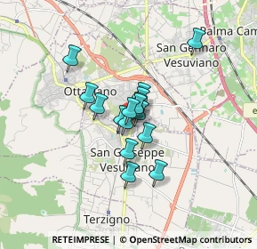 Mappa Via Leoni, 80047 San Giuseppe Vesuviano NA, Italia (1.08875)