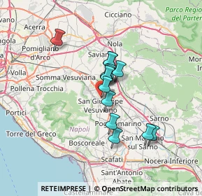 Mappa Via Leoni, 80047 San Giuseppe Vesuviano NA, Italia (4.965)