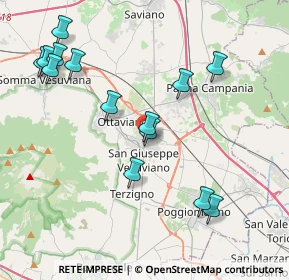 Mappa Via Leoni, 80047 San Giuseppe Vesuviano NA, Italia (4.69857)