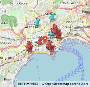 Mappa Salita Petraio, 80145 Napoli NA, Italia (1.20462)