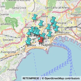 Mappa Salita Petraio, 80145 Napoli NA, Italia (1.2325)