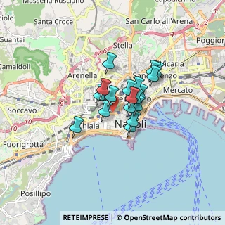 Mappa Salita Petraio, 80145 Napoli NA, Italia (1.09833)