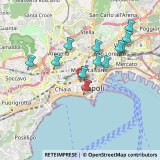 Mappa Salita Petraio, 80145 Napoli NA, Italia (1.97833)