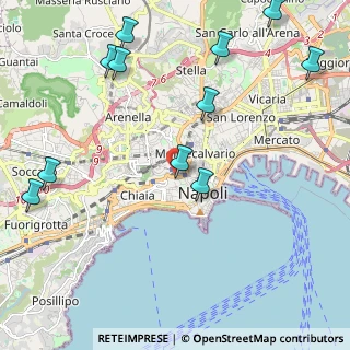 Mappa Salita Petraio, 80145 Napoli NA, Italia (2.88727)