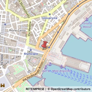Mappa Piazza Municipio, 84, 80133 Napoli, Napoli (Campania)