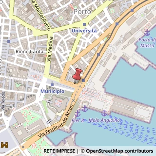 Mappa Piazza Municipio, 84, 80133 Napoli, Napoli (Campania)