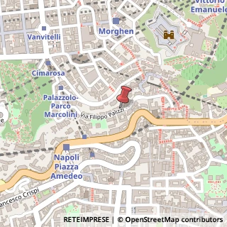 Mappa Via Palizzi Filippo, 83, 80121 Napoli, Napoli (Campania)