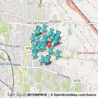 Mappa Via Delle Rose, 80047 San Giuseppe Vesuviano NA, Italia (0.2963)
