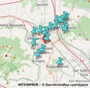 Mappa Via Delle Rose, 80047 San Giuseppe Vesuviano NA, Italia (3.07235)