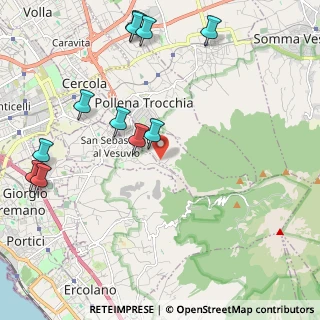 Mappa Parco Nazionale del Vesuvio, 80040 Massa di Somma NA, Italia (2.74455)