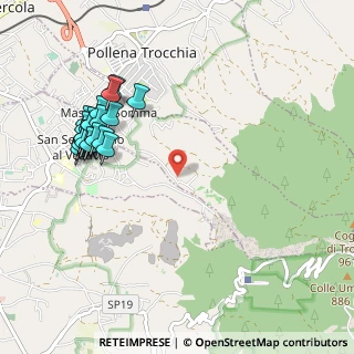 Mappa Parco Nazionale del Vesuvio, 80040 Massa di Somma NA, Italia (1.2225)
