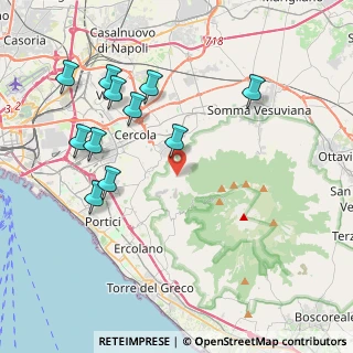 Mappa Parco Nazionale del Vesuvio, 80040 Massa di Somma NA, Italia (4.61091)