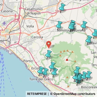 Mappa Parco Nazionale del Vesuvio, 80040 Massa di Somma NA, Italia (6.6985)