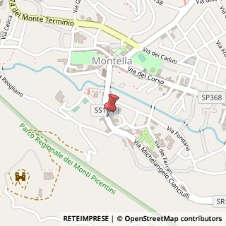 Mappa Via XX Settembre, 38, 83048 Montella, Avellino (Campania)