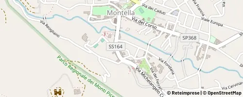 Mappa Montella