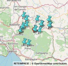 Mappa Via Michelangelo Cianciulli, 83048 Montella AV, Italia (11.31722)