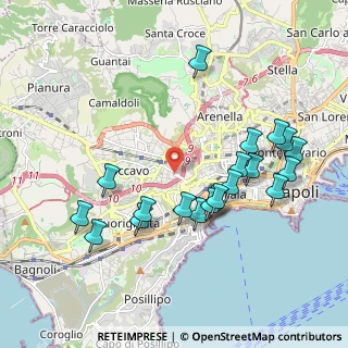 Mappa Via Sangro, 80126 Napoli NA, Italia (2.176)
