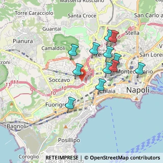 Mappa Via Sangro, 80126 Napoli NA, Italia (1.775)