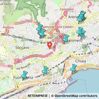 Mappa Via Sangro, 80126 Napoli NA, Italia (1.41)