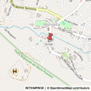 Mappa Via Michelangelo Cianciulli, 32, 83048 Montella, Avellino (Campania)