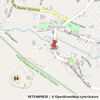 Mappa Via Michelangelo Cianciulli, 83048 Montella AV, Italia, 83048 Montella, Avellino (Campania)
