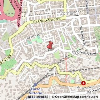 Mappa Via Aniello Falcone, 330, 80126 Napoli, Napoli (Campania)