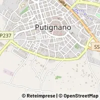 Mapa Putignano