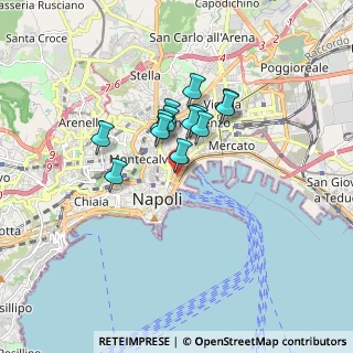 Mappa Via San Nicola alla Dogana, 80133 , 80133 (1.26692)