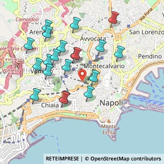 Mappa Via Achille Vianelli, 80127 Napoli NA, Italia (1.067)