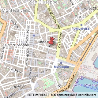 Mappa Via Miguel Cervantes de Saavedra, 65, 80133 Napoli, Napoli (Campania)