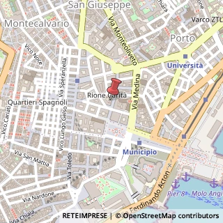 Mappa Via Miguel Cervantes de Saavedra, 64, 80133 Napoli, Napoli (Campania)