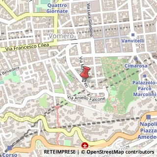 Mappa Via Aniello Falcone, 96, 80131 Napoli, Napoli (Campania)
