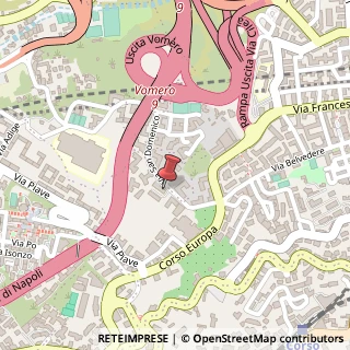 Mappa Via San Domenico, 31, 80127 Napoli, Napoli (Campania)