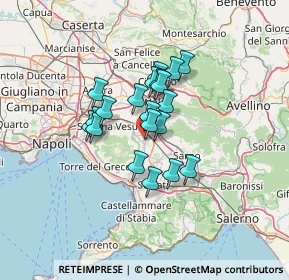 Mappa Via Costantini, 80044 Ottaviano NA, Italia (9.8805)