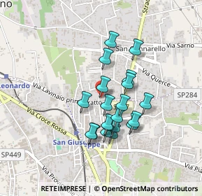 Mappa Via Costantini, 80044 Ottaviano NA, Italia (0.374)