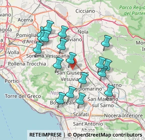Mappa Via Costantini, 80044 Ottaviano NA, Italia (7.41167)