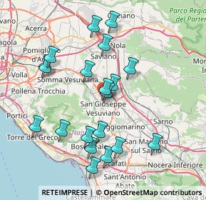 Mappa Via Costantini, 80044 Ottaviano NA, Italia (8.2445)