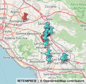 Mappa Via Costantini, 80044 Ottaviano NA, Italia (4.97429)