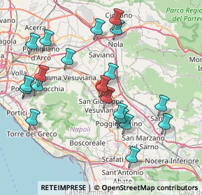 Mappa Via Costantini, 80044 Ottaviano NA, Italia (9.086)