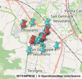 Mappa Via Costantini, 80044 Ottaviano NA, Italia (1.0505)