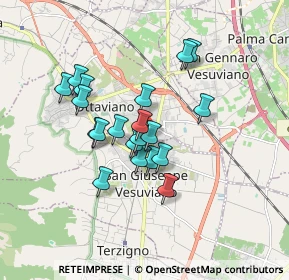 Mappa Via Costantini, 80044 Ottaviano NA, Italia (1.4665)